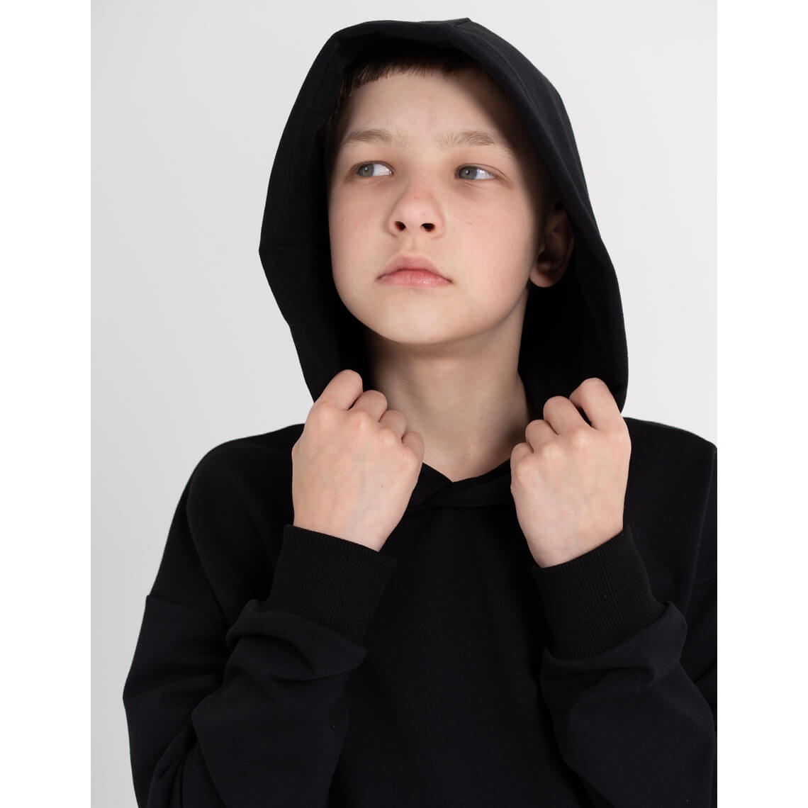 Костюм для хлопчика чорний двонитка