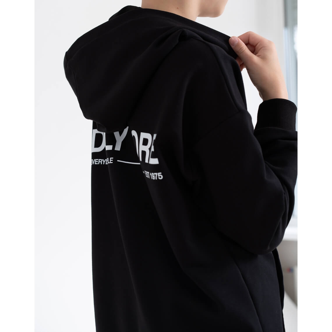 Костюм для хлопчика чорний двонитка