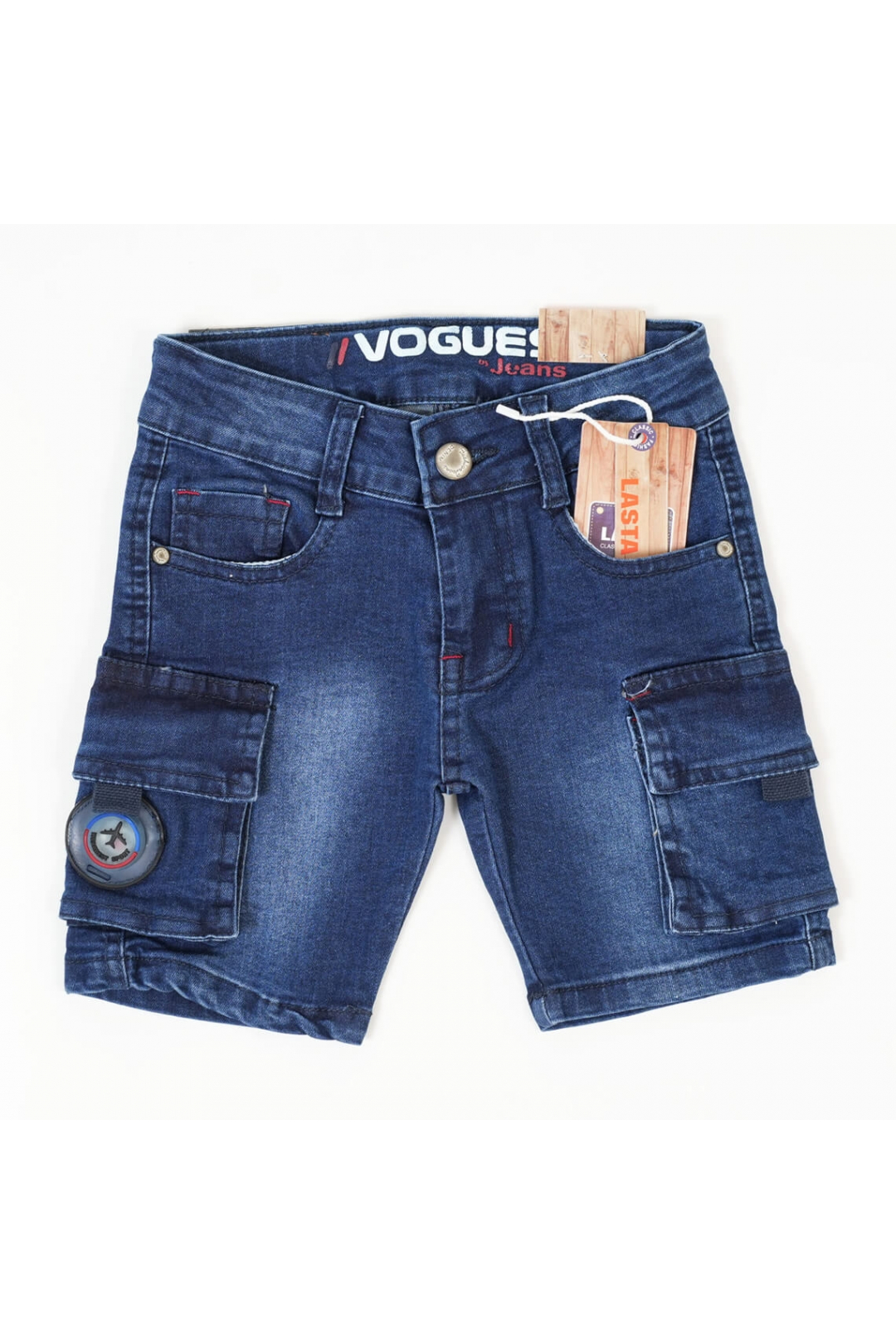 Шорти для хлопчика синій джинс
