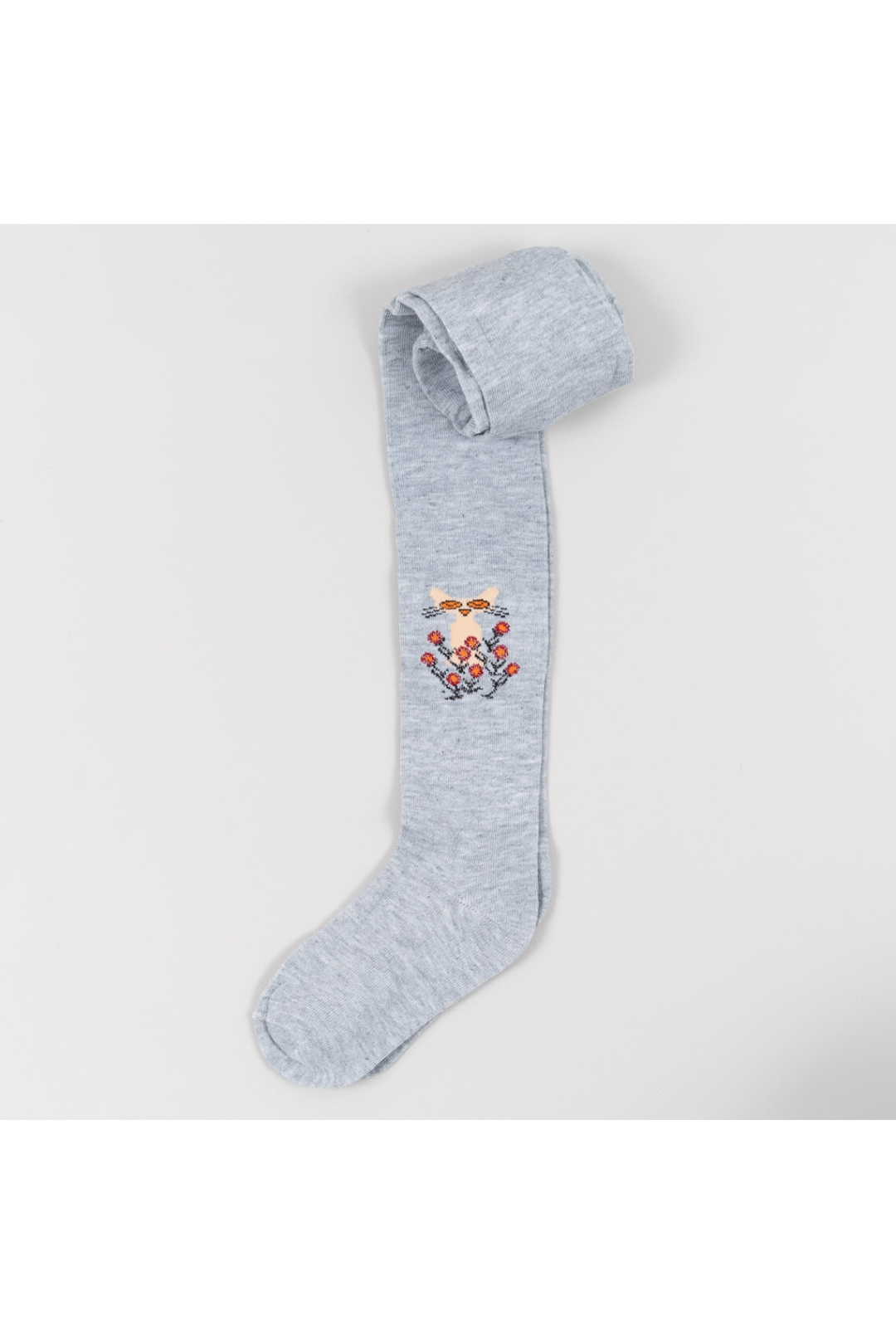 Колготки для дівчинки сірий бавовна