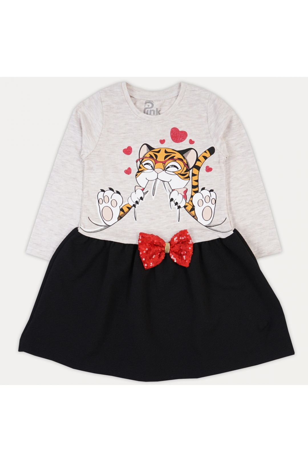 Сукня  для дівчинки Тигреня бежевий фулікра