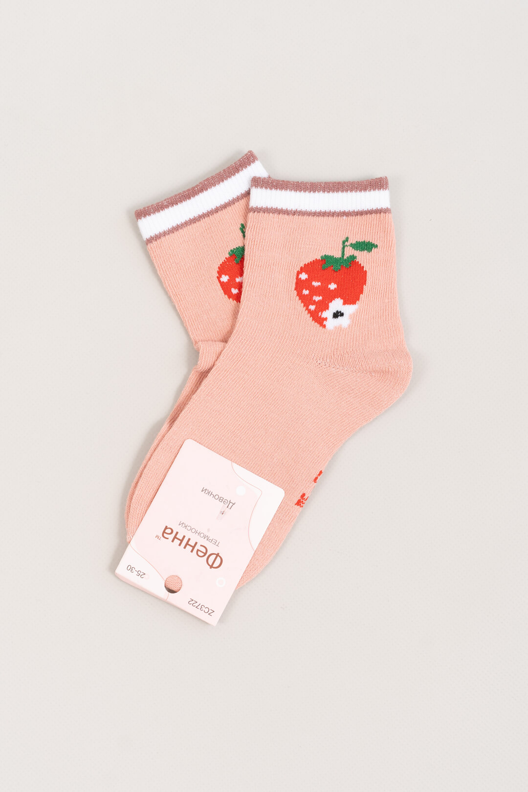 Шкарпетки для дівчинки персиковий бавовна