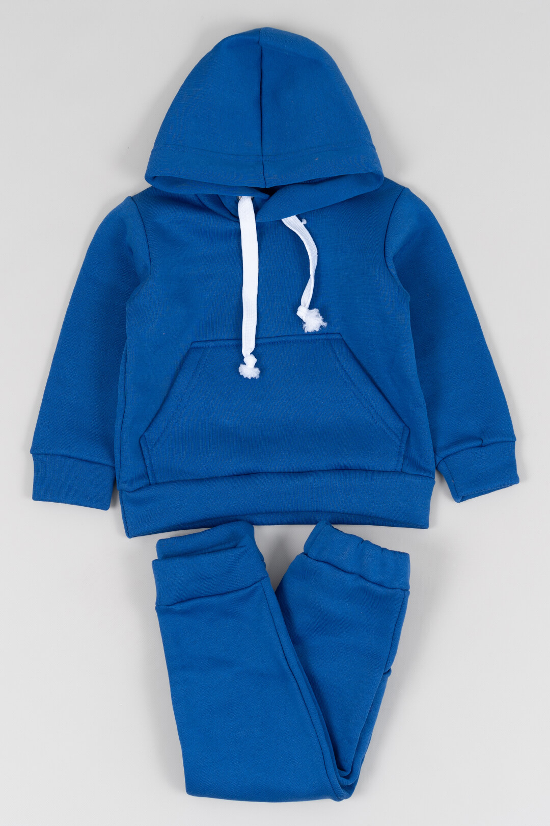 Костюм для хлопчика теплий бірюзовий тринитка на флісі