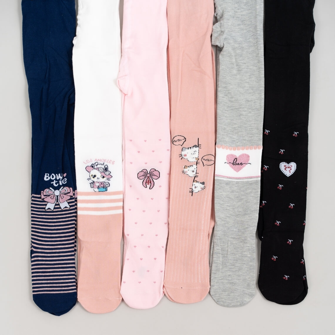 Колготки для дівчинки сірий