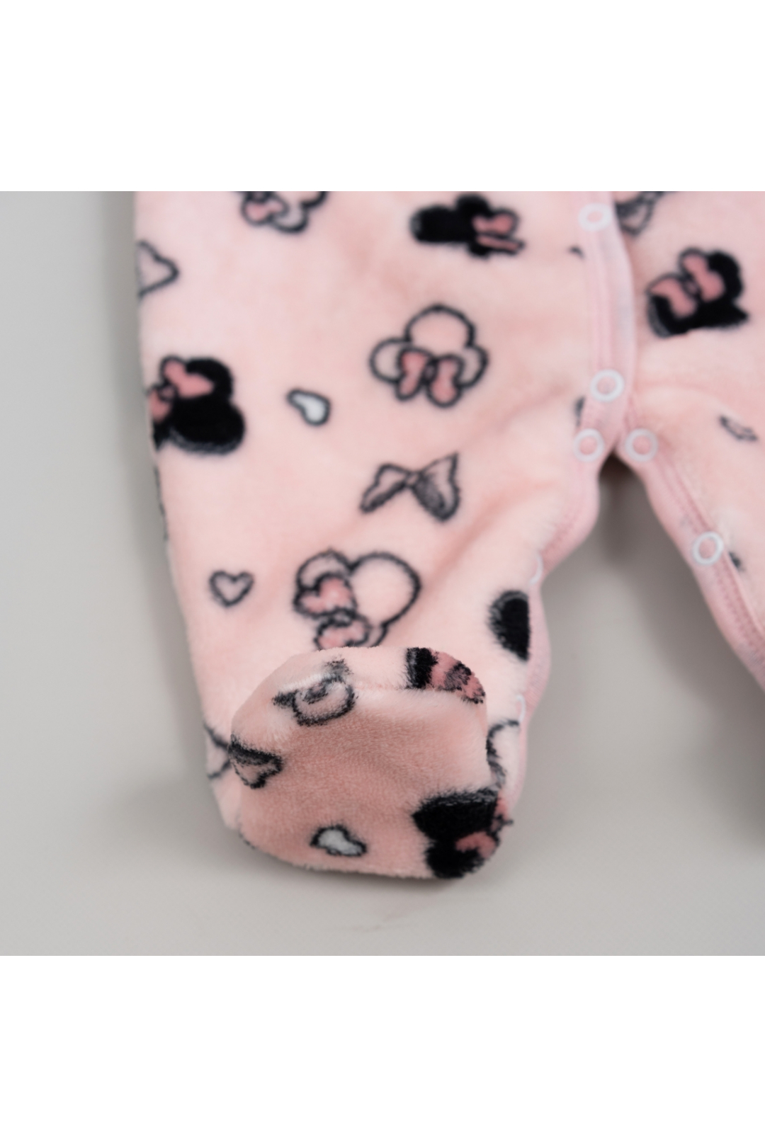 Пухнастий чоловічок для малят рожевий велсофт