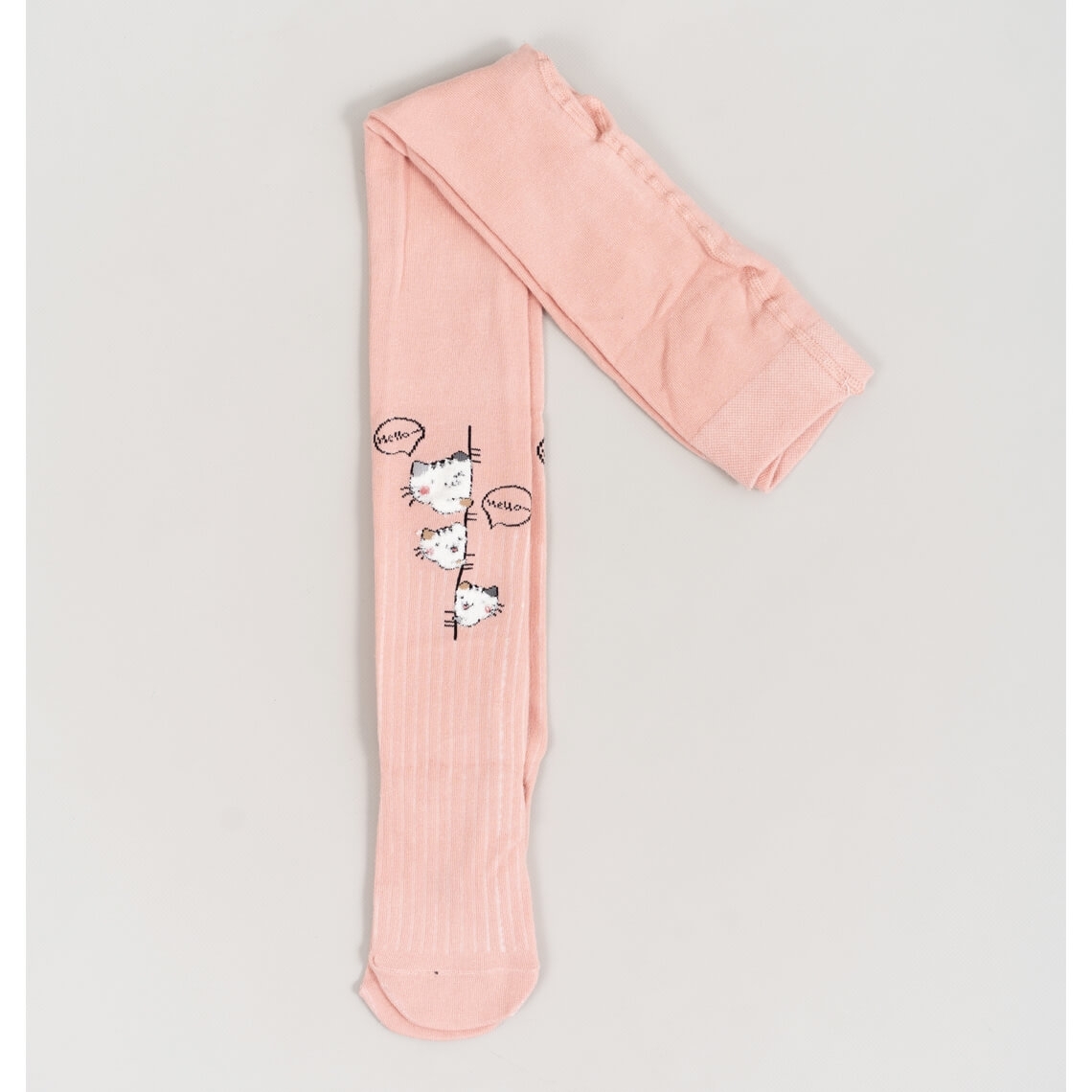 Колготки для дівчинки персиковий