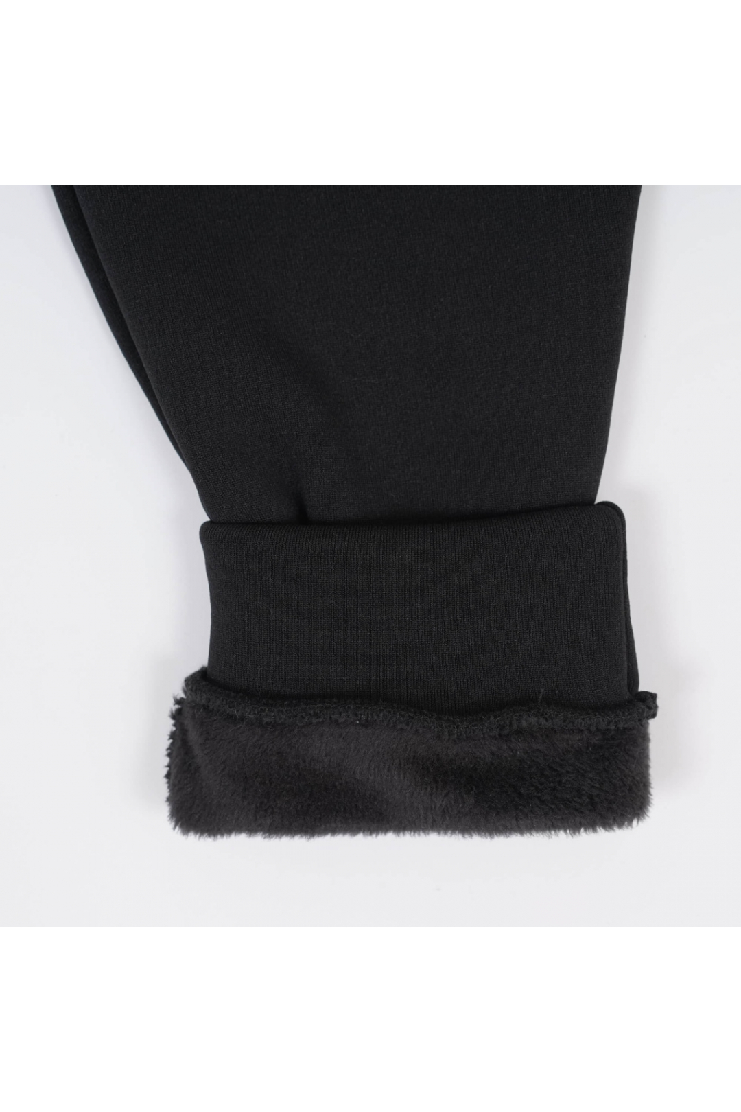 Штани теплі на хутрі темно-синій трикотаж на хутрі