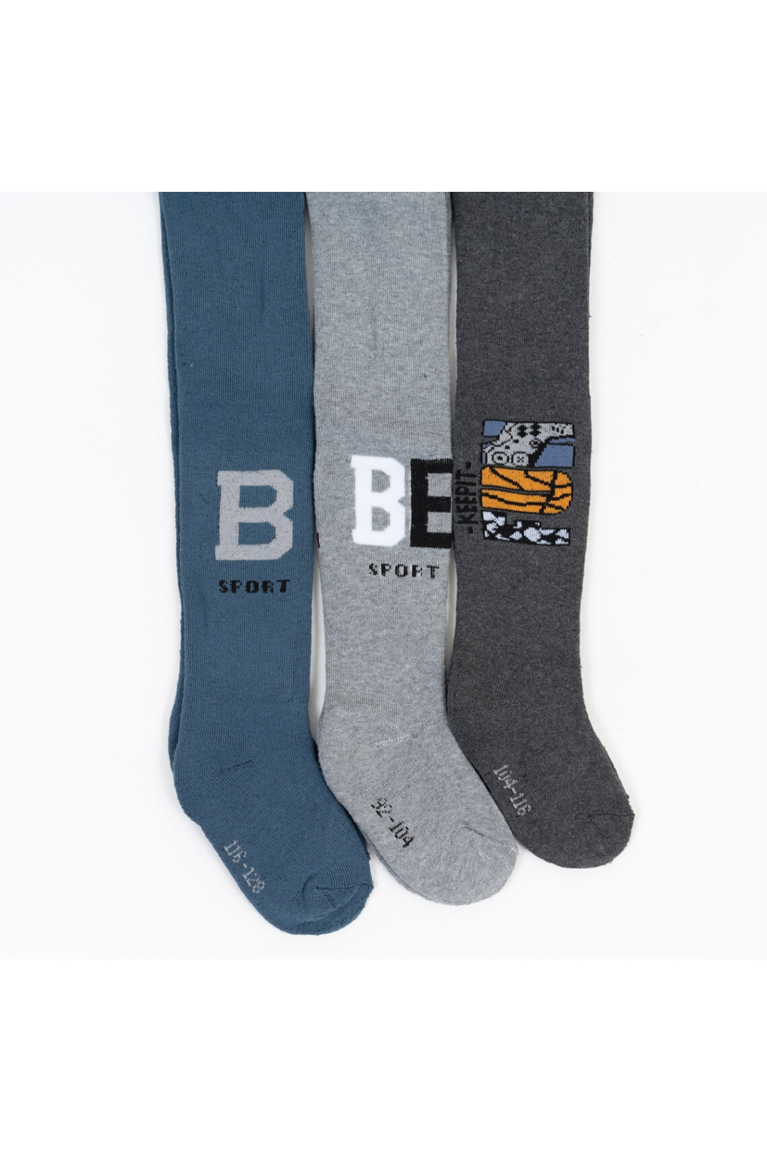 Колготки для хлопчика графіт махра