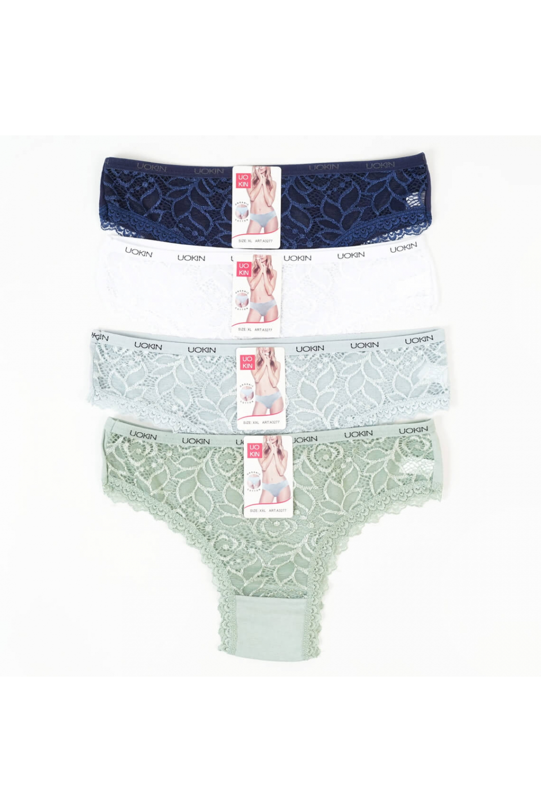 Труси жіночі ментол еластан