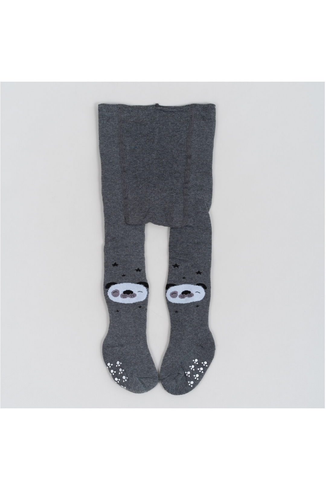 Колготки під памперс для малюків графіт махра