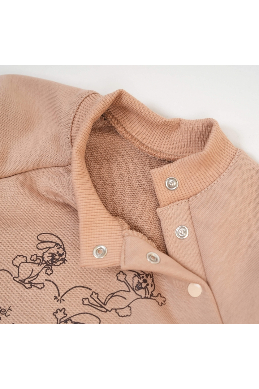 Костюм для малят бежевий тринитка петля