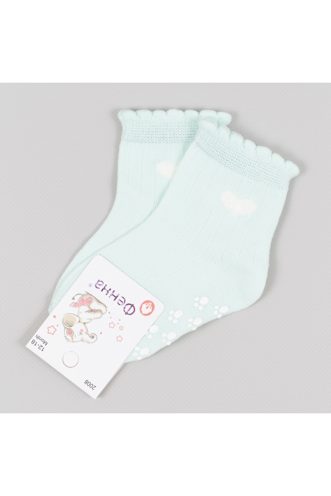 Шкарпетки для малят ментол бавовна