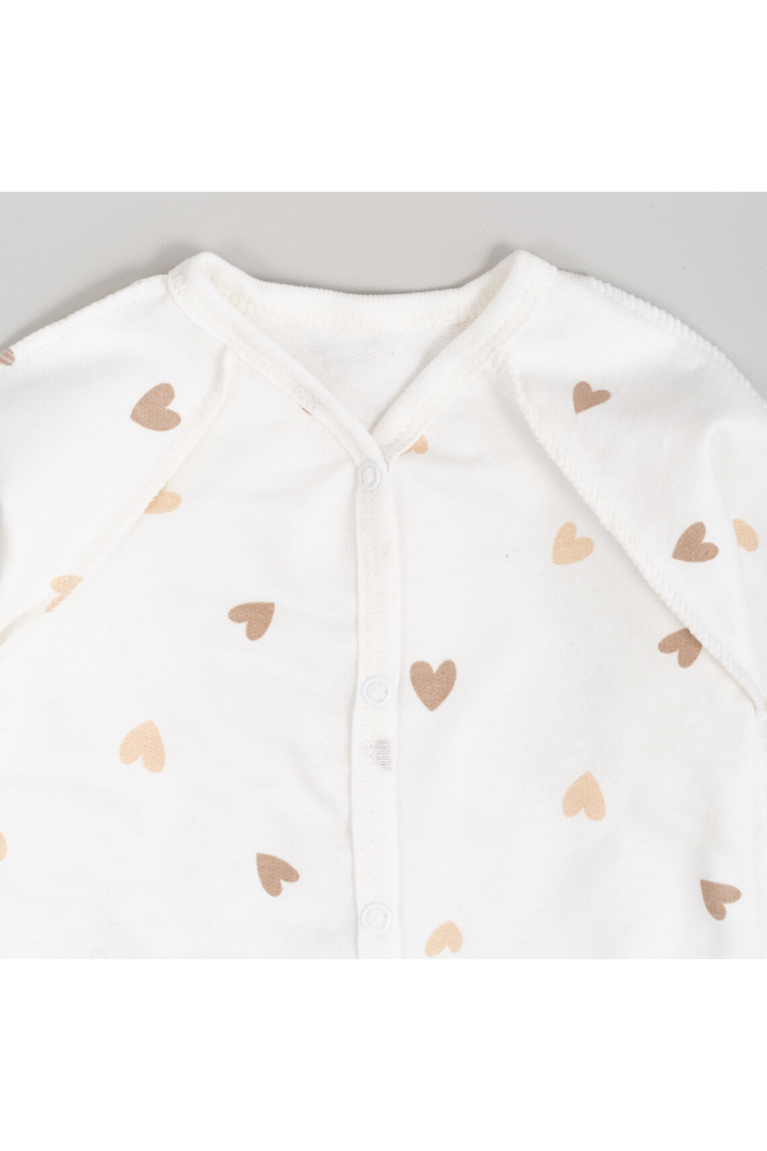 Сліп для новонароджених молочний начіс (футер)