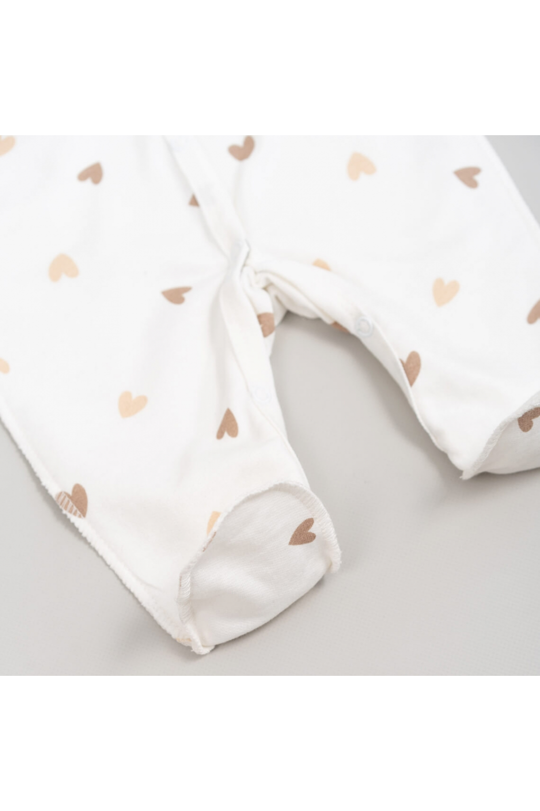 Сліп для новонароджених молочний начіс (футер)