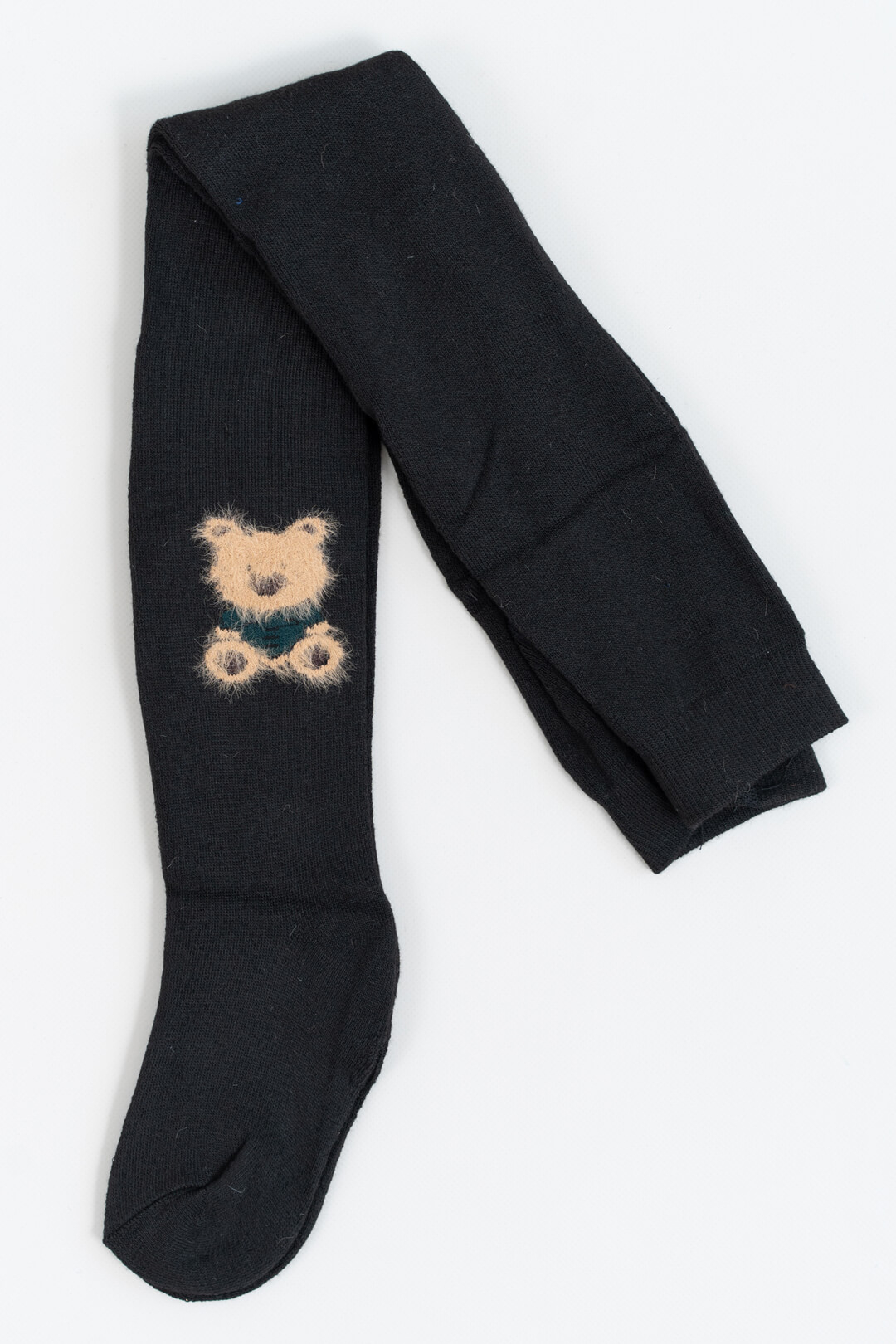 Колготки для хлопчика чорний махра