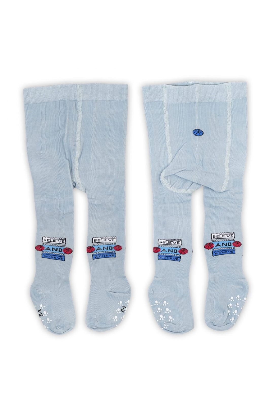 Колготки під памперс для хлопчика блакитний бавовна