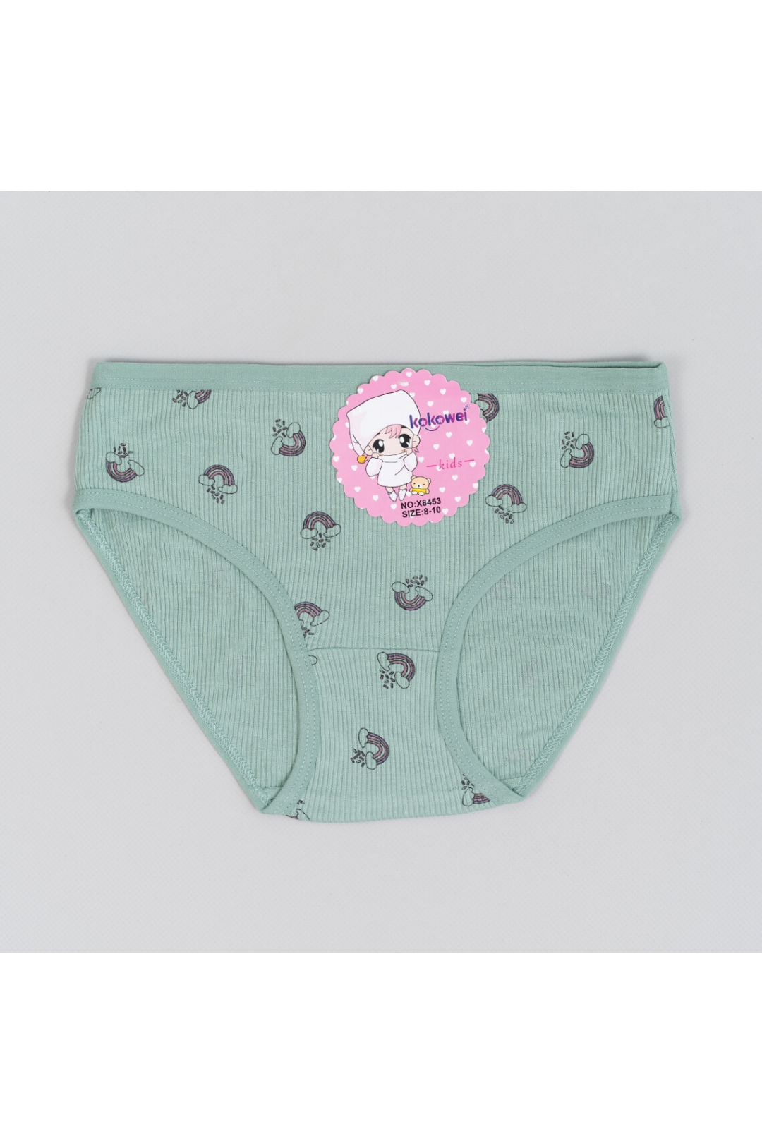 Трусики для дівчинки оливковий рубчик-преміум