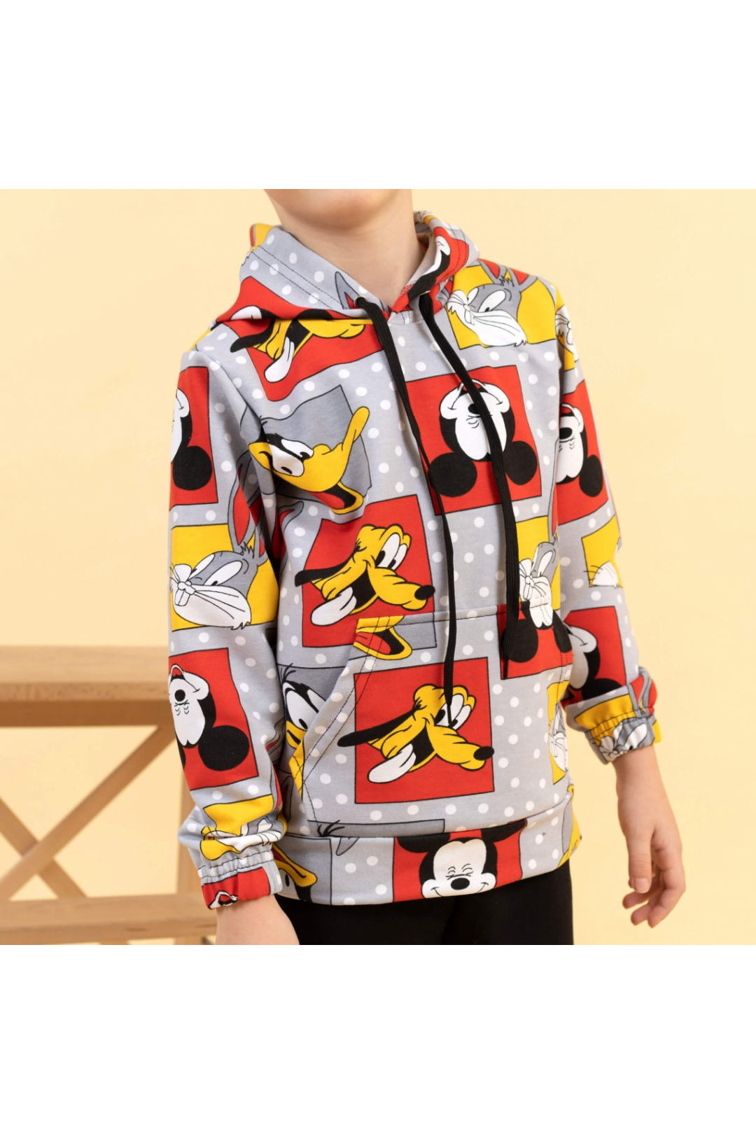 Костюм  для хлопчика сірий двонитка