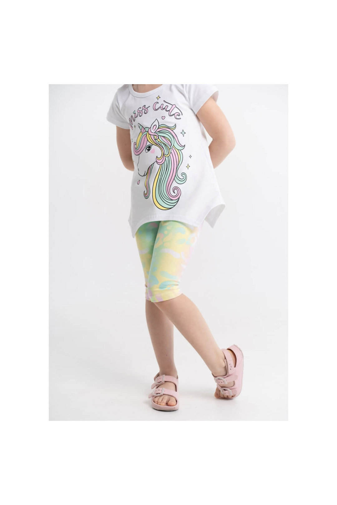 Комплект для дівчинки Єдиноріг різнокольоровий кулір
