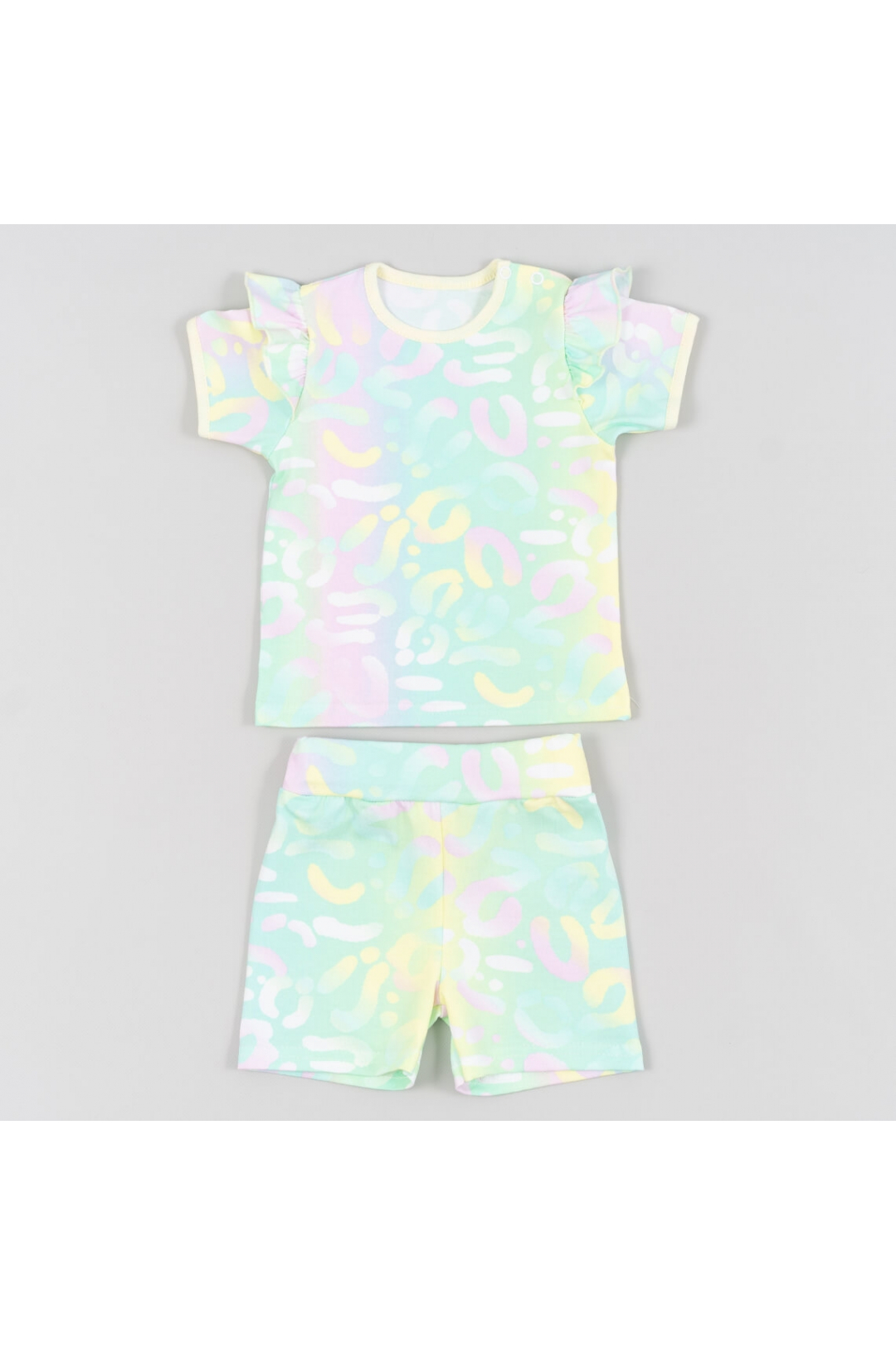 Костюм ясельний Лео веселка стретч-кулір