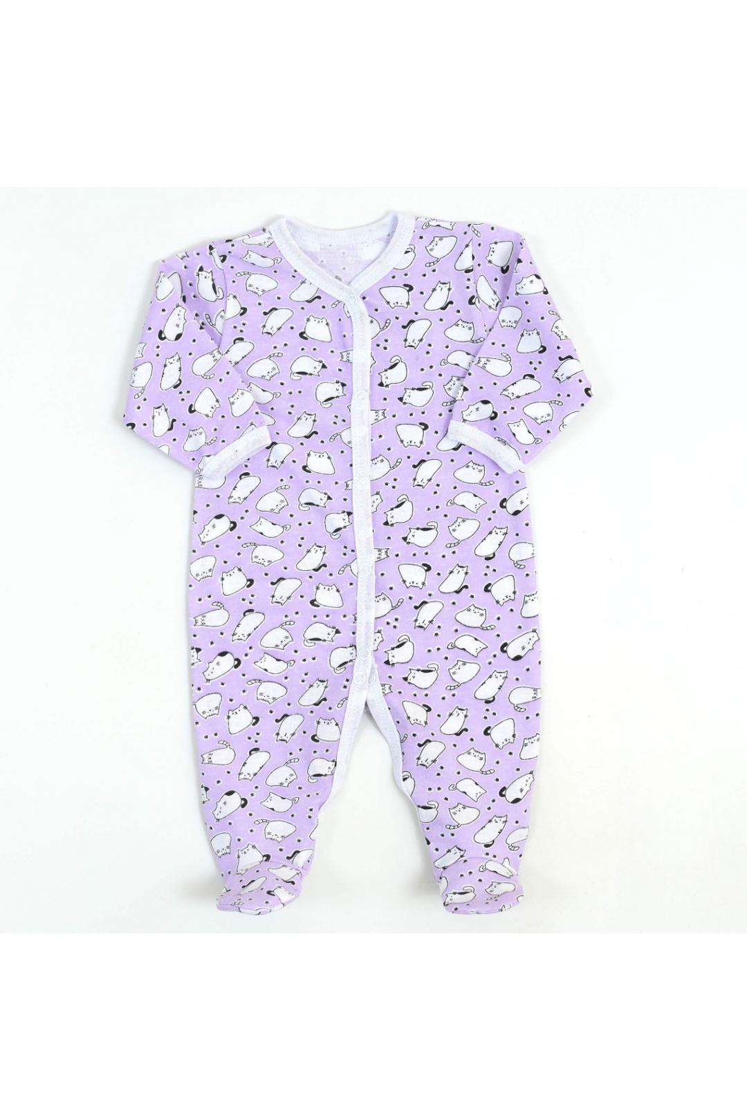 Чоловічок для малят Киці бузковий кулір