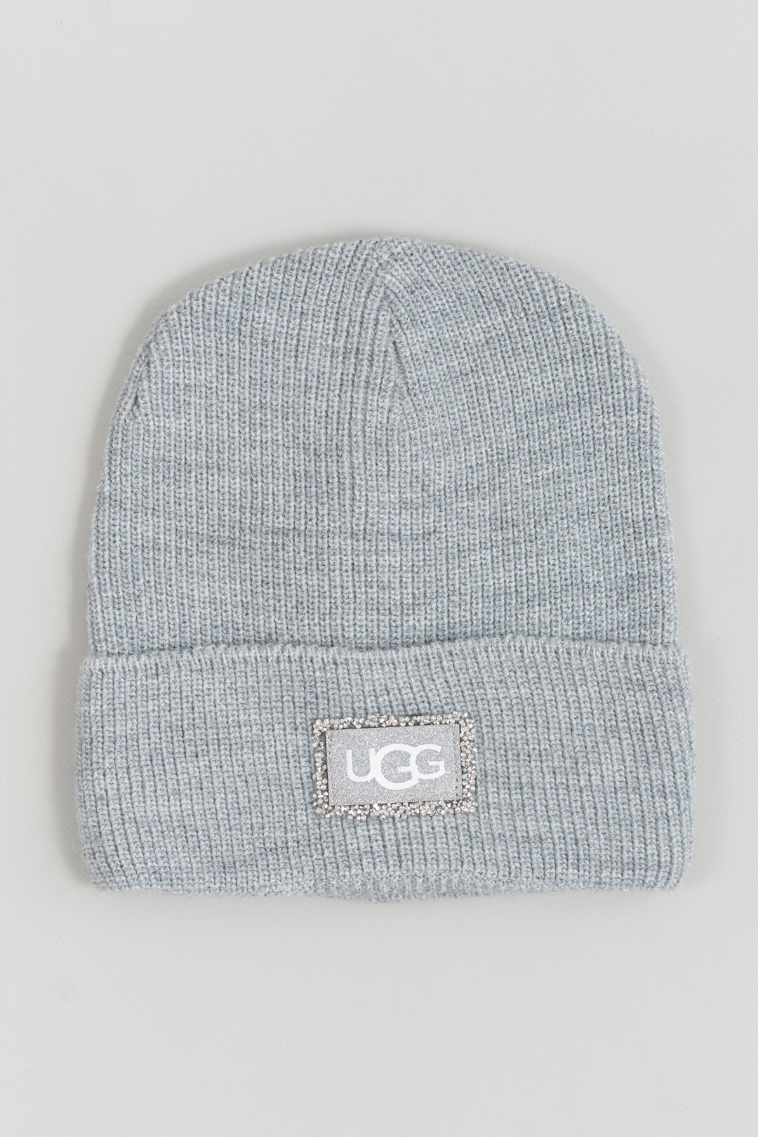 Шапка для дівчинки світло-сірий в'язка