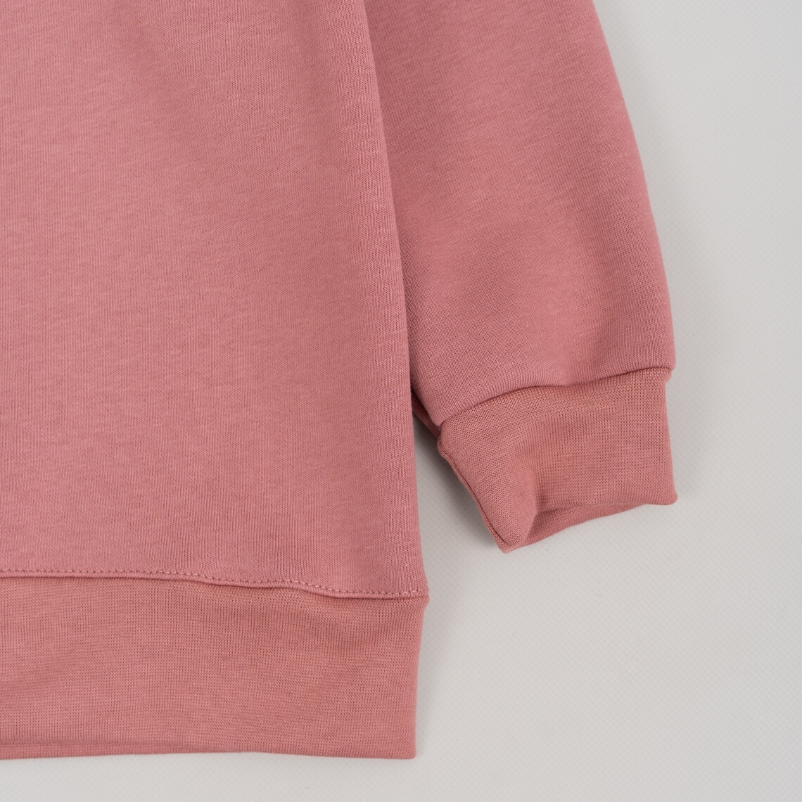 Світшот для дівчинки запорошена  троянда тринитка на флісі