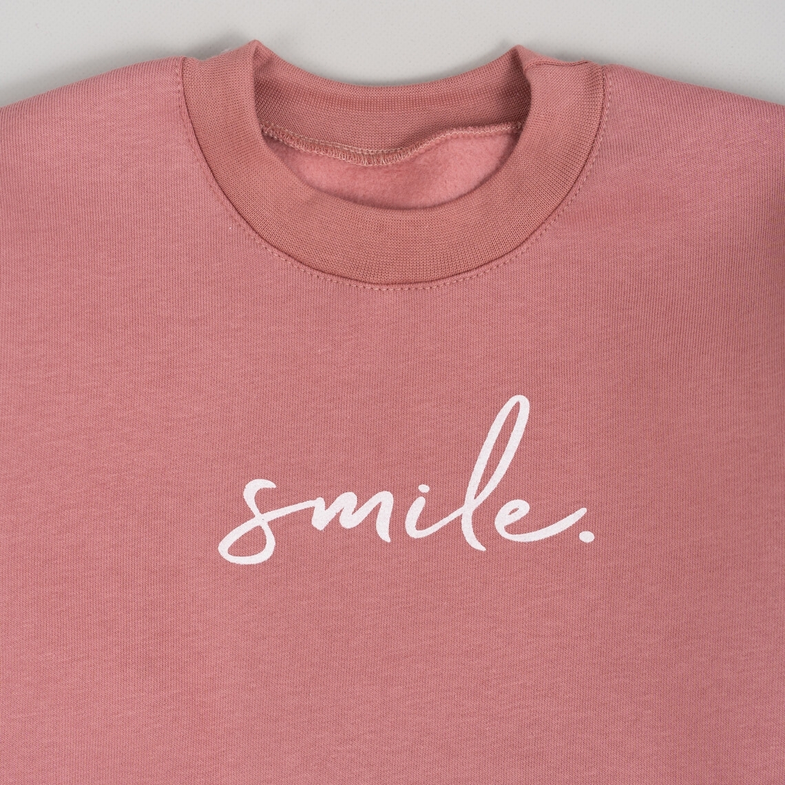 Світшот для дівчинки запорошена  троянда тринитка на флісі