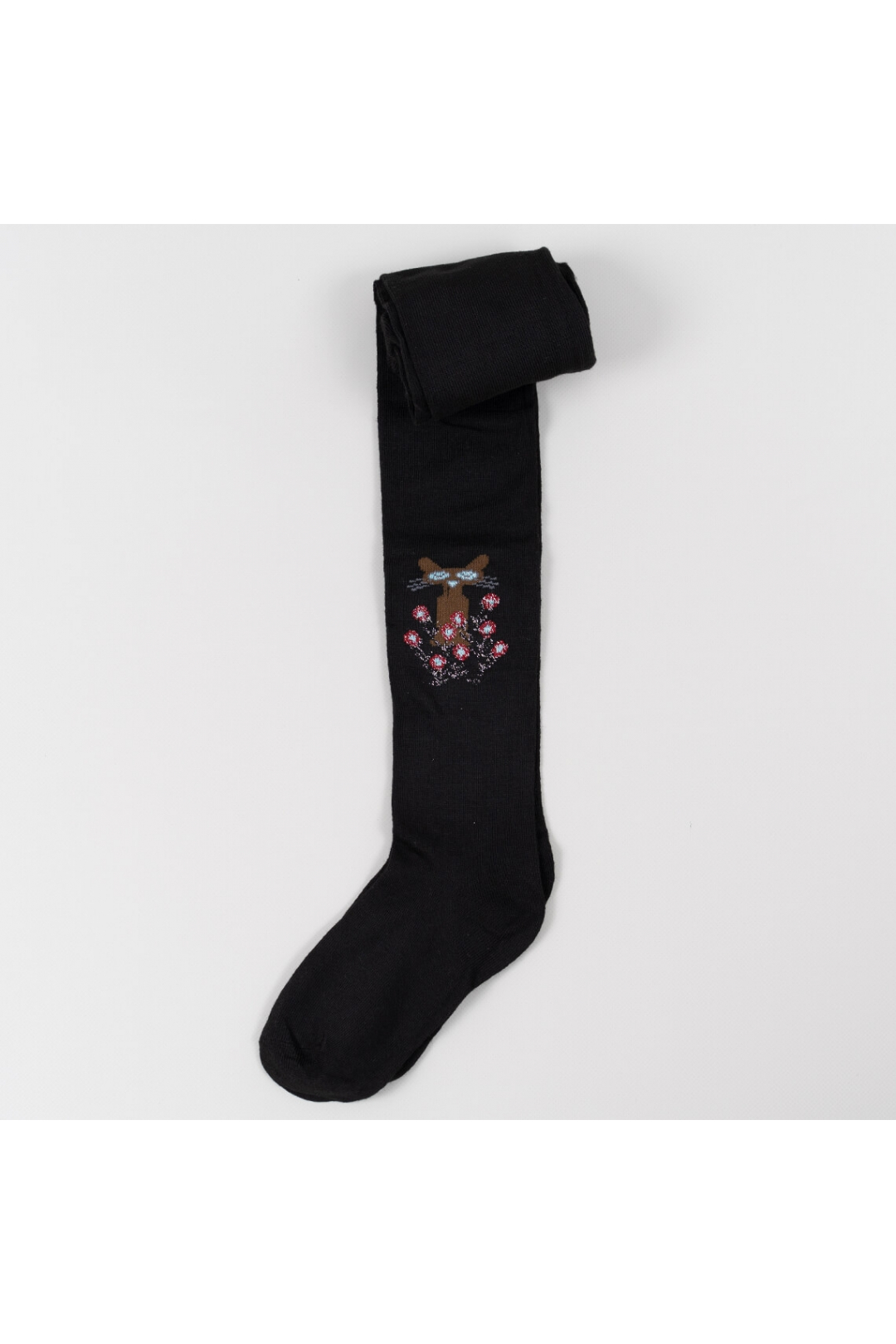 Колготки  для дівчинки чорний бавовна