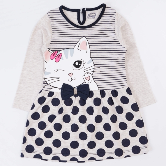 Сукня  Кошеня для дівчинки бежевий фулікра