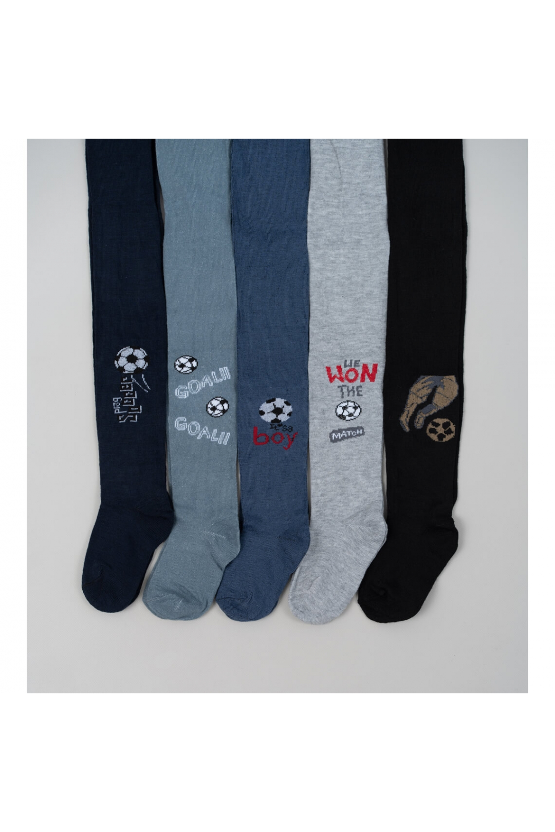 Колготки для хлопчика світло-сині бавовна