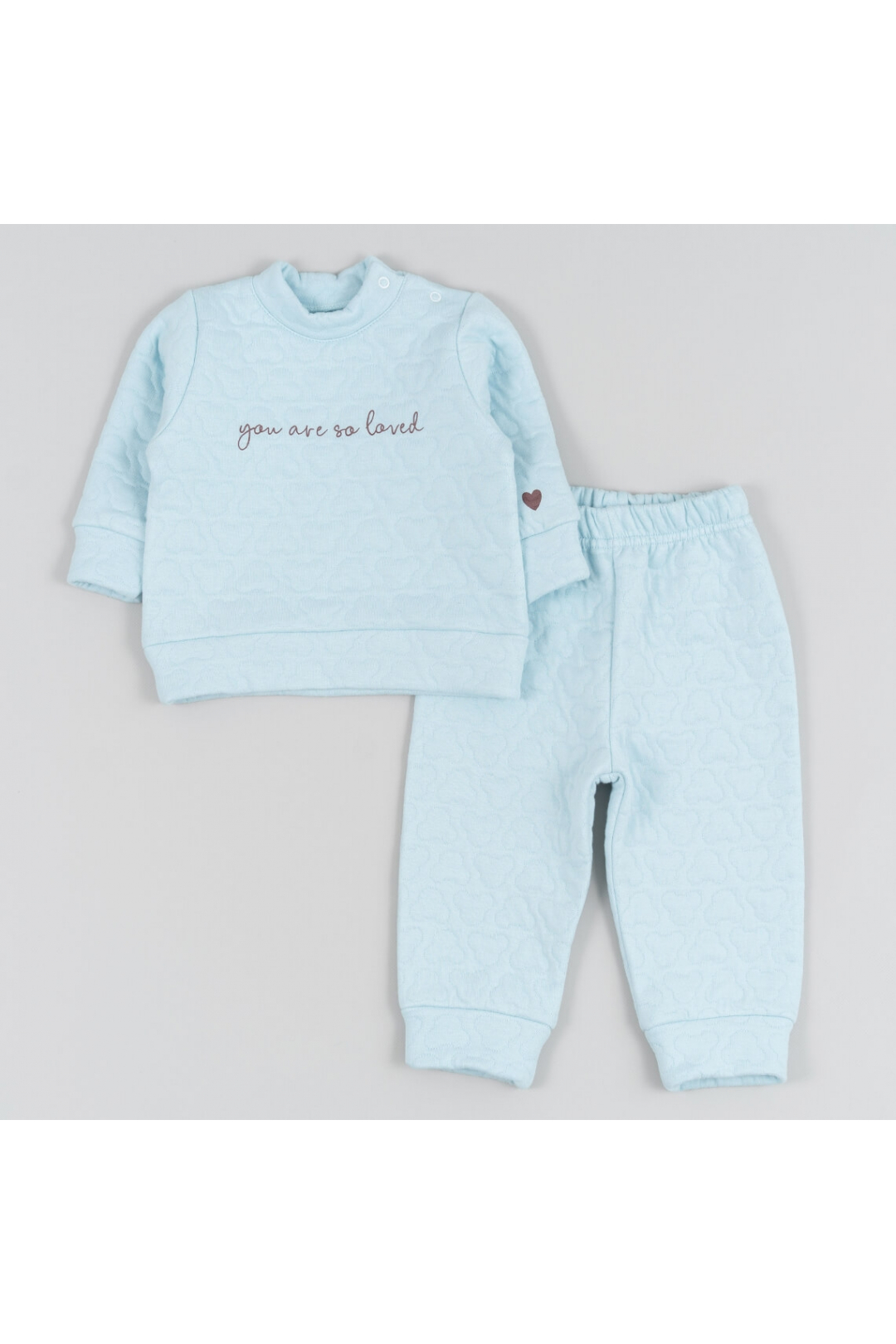 Костюм для малят блакитний капітон