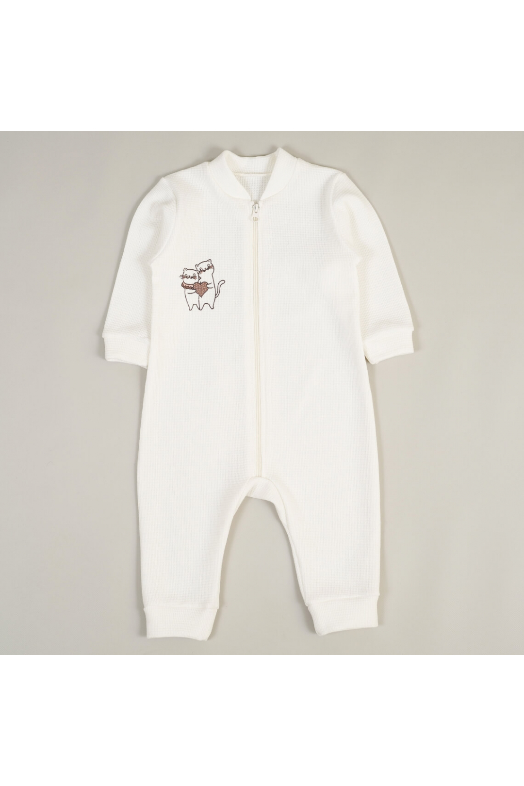 Чоловічок для малят на блискавці молочний вафелька