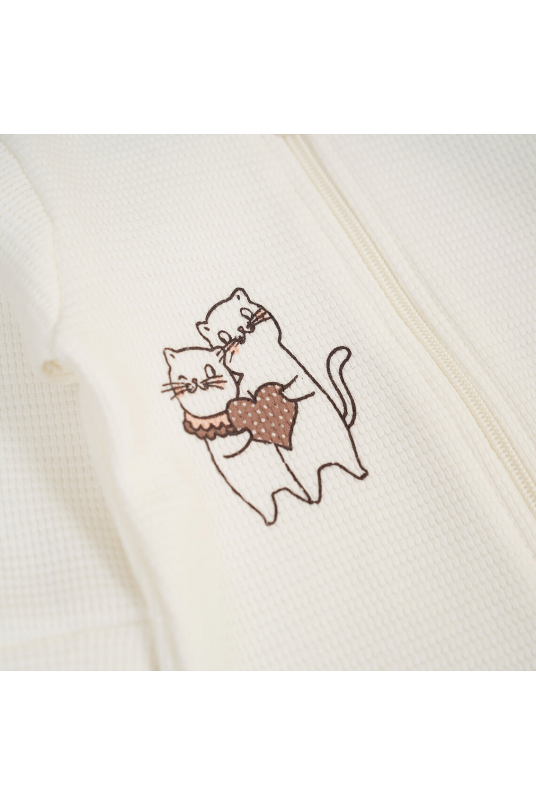 Чоловічок для малят на блискавці молочний вафелька