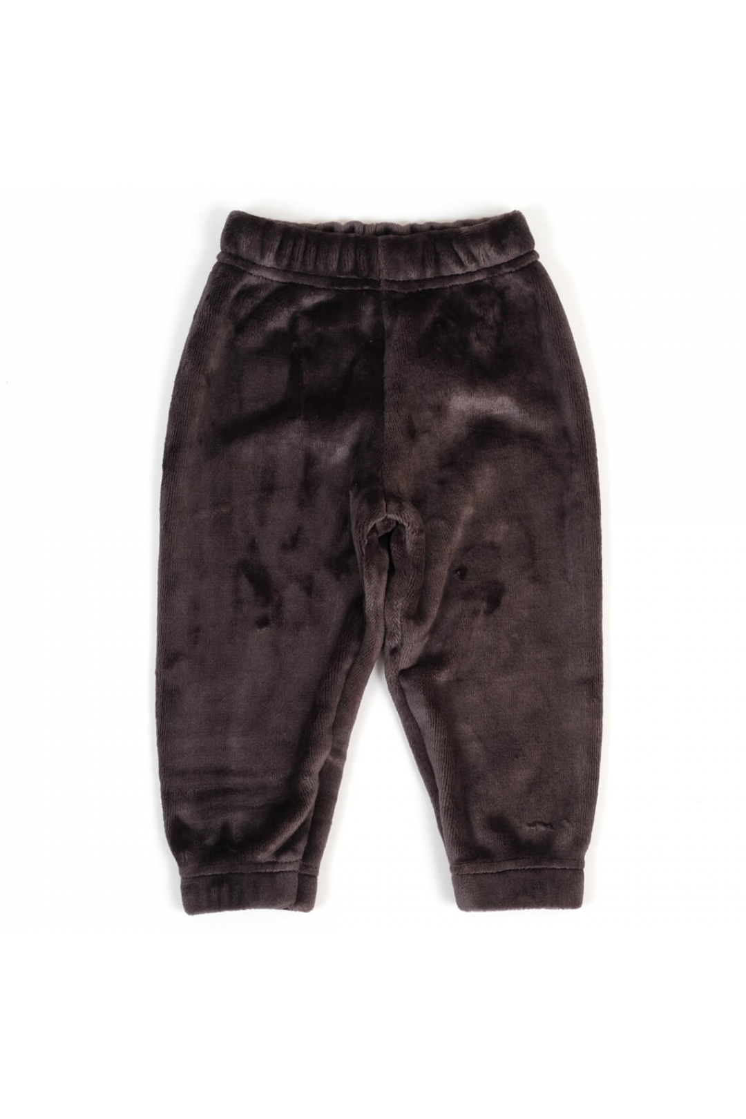 Штанці пухнасті для малят шоколад велсофт