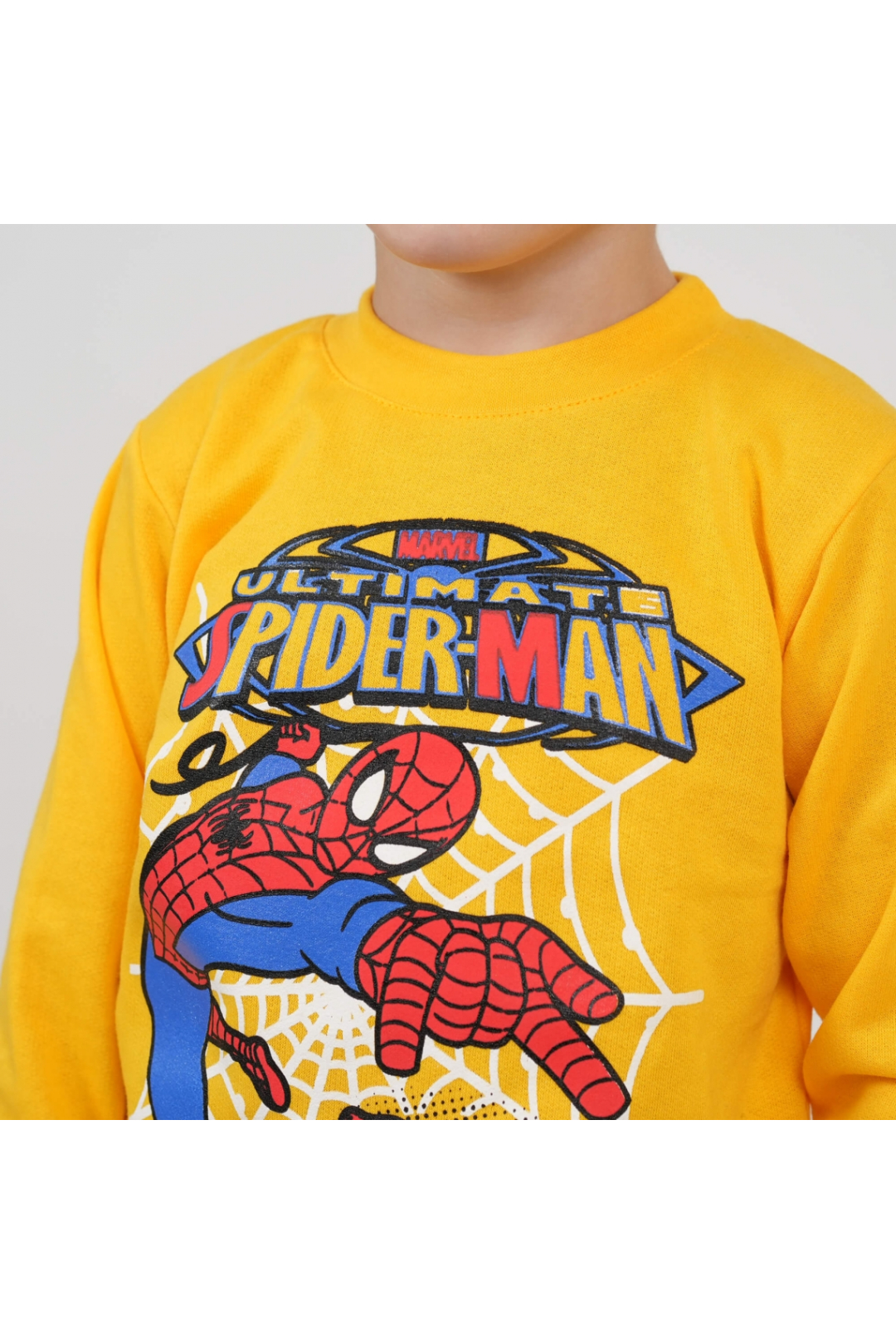 Джемпер для хлопчика жовтий начіс (футер)