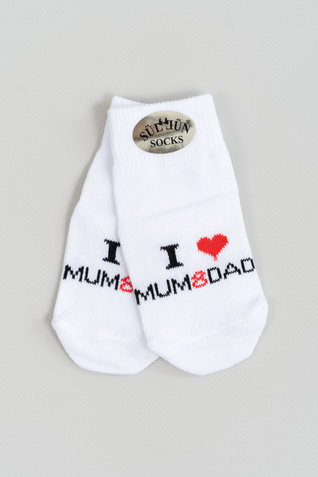 Шкарпетки для новонароджених білий бавовна