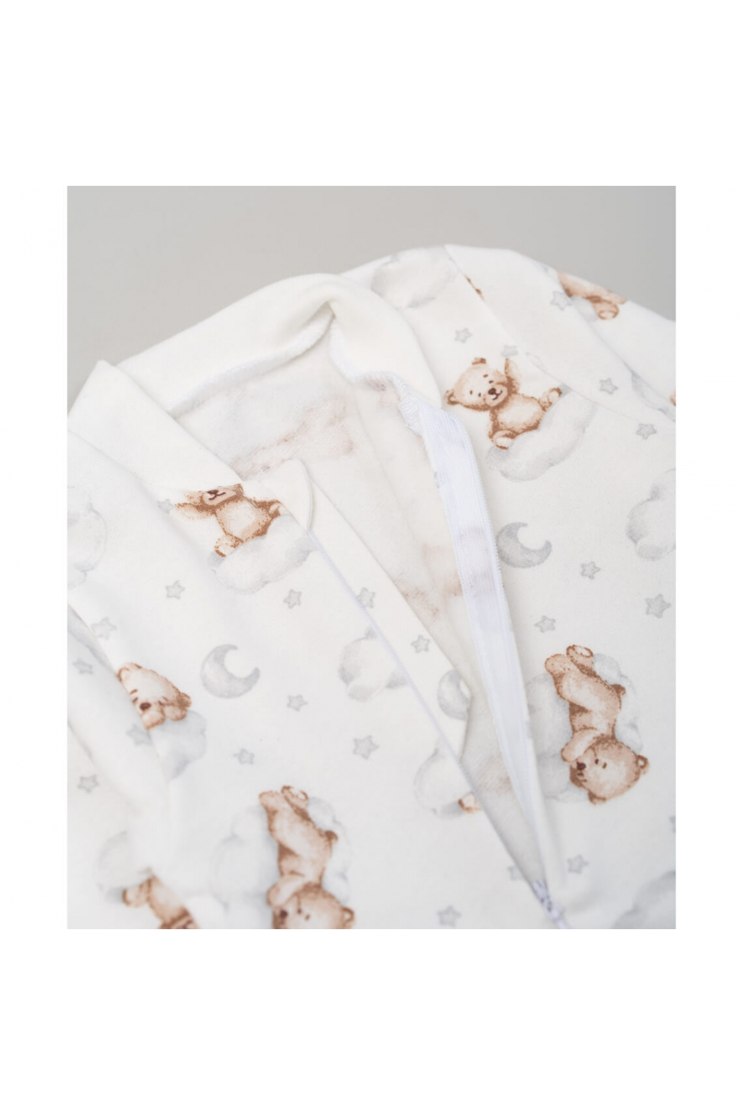 Чоловічок на блискавці Ведмедик молочний начіс