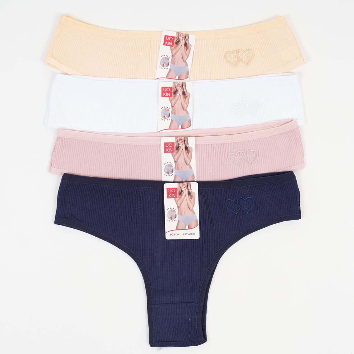 Труси жіночі чорний бавовна