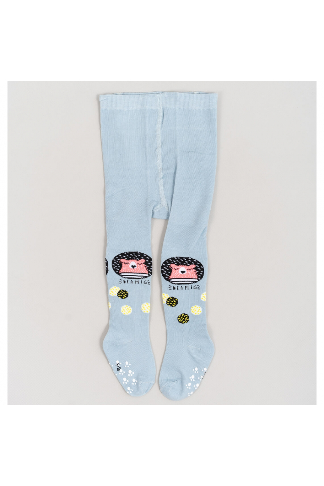 Колготки під памперс для дівчинки блакитний бавовна