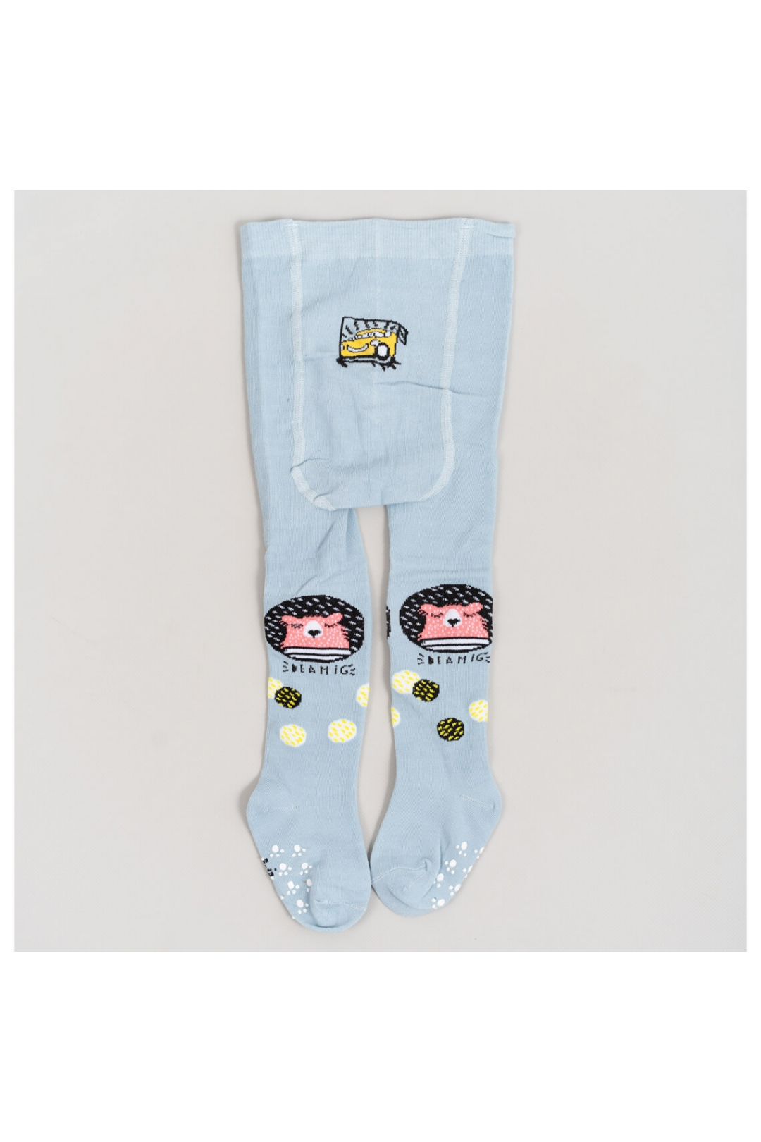 Колготки під памперс для дівчинки блакитний бавовна