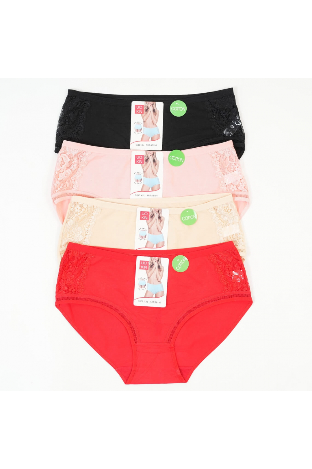 Труси жіночі чорний бавовна