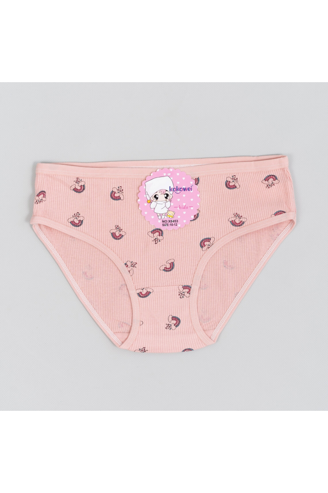 Трусики для дівчинки рожевий рубчик-преміум