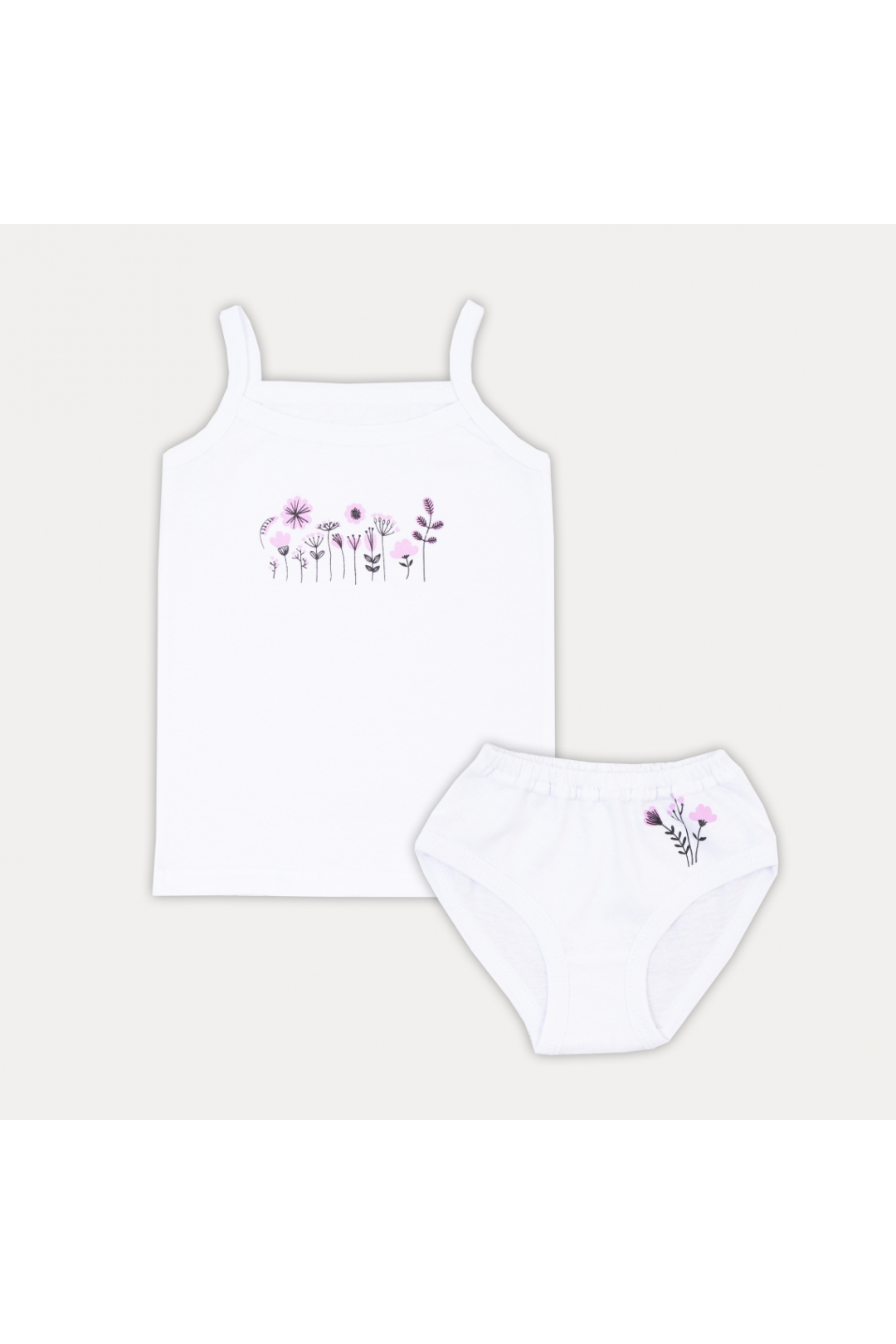 Комплект білизни  для дівчинки бузковий кулір