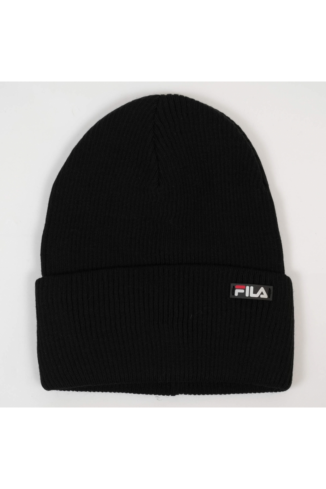 Шапка щільна подвійна для хлопчика чорий в'язка