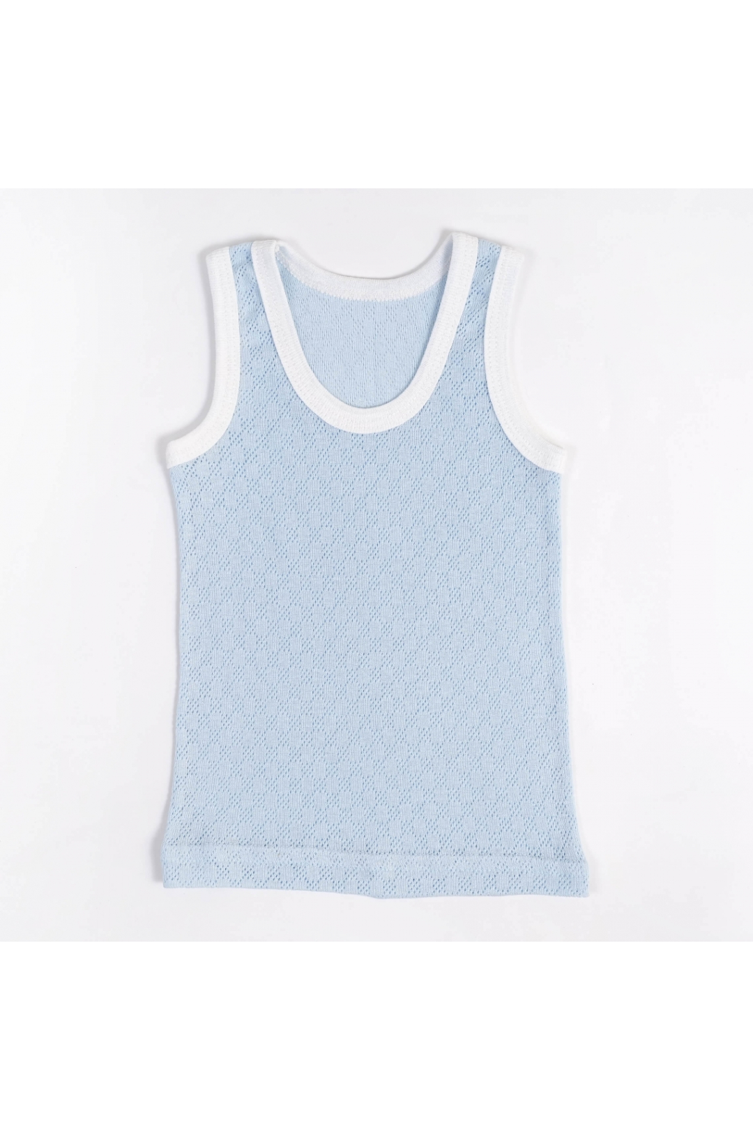 Майка для дівчинки блакитний кулір