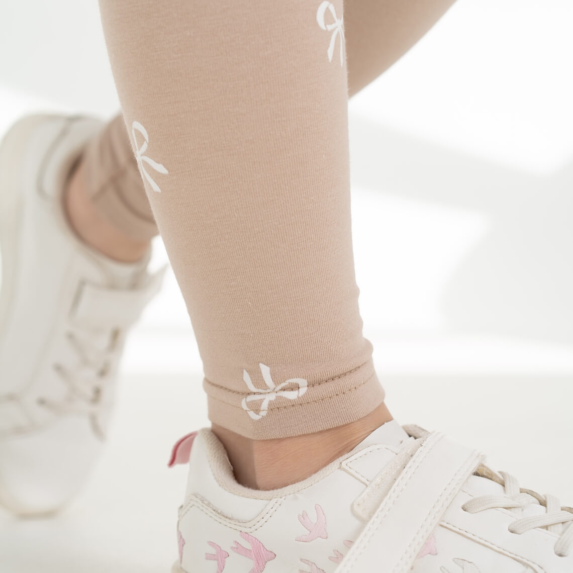 Лосини для дівчинки бежевий фуликра