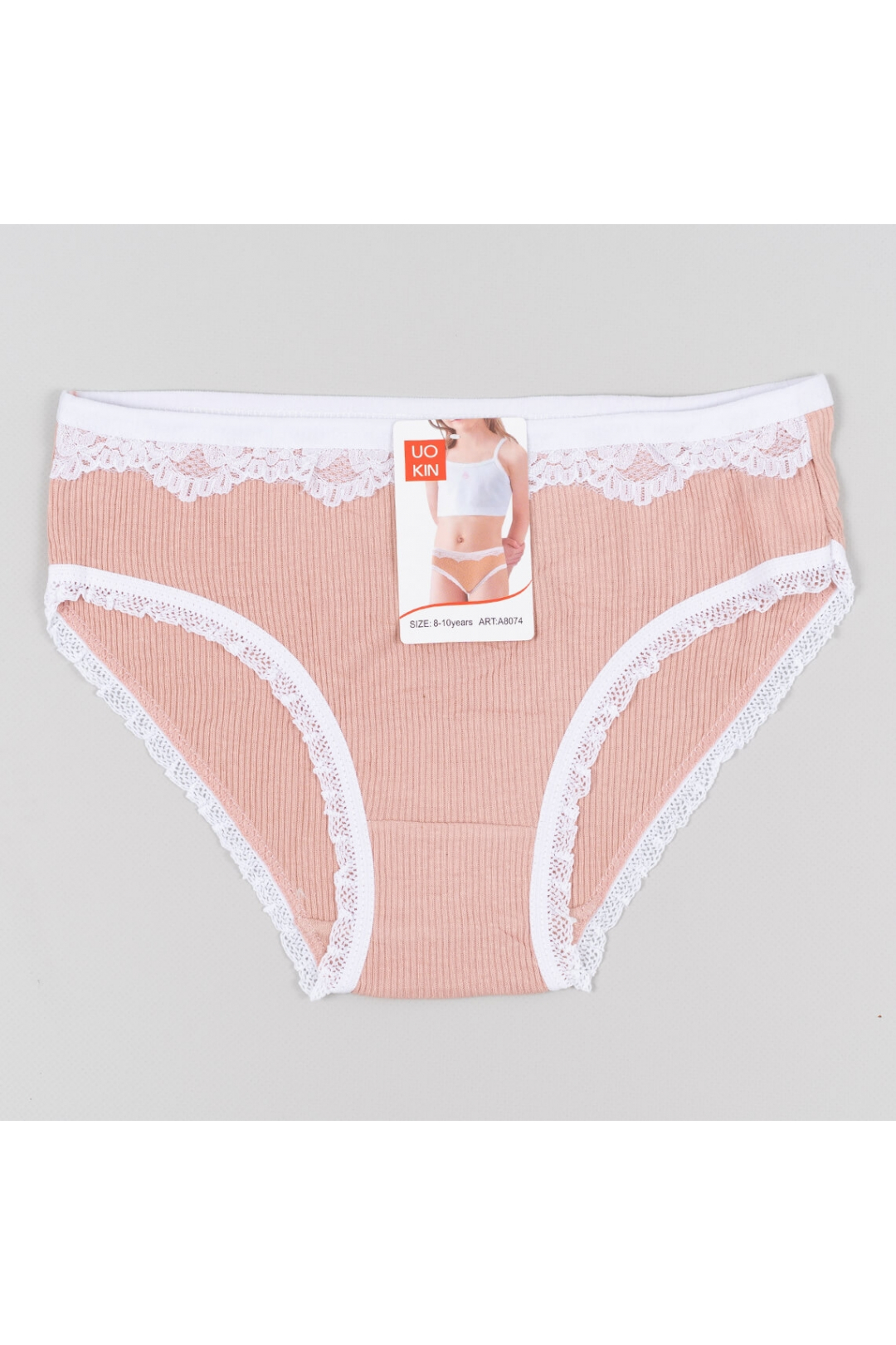 Трусики для дівчинки моко рубчик-преміум