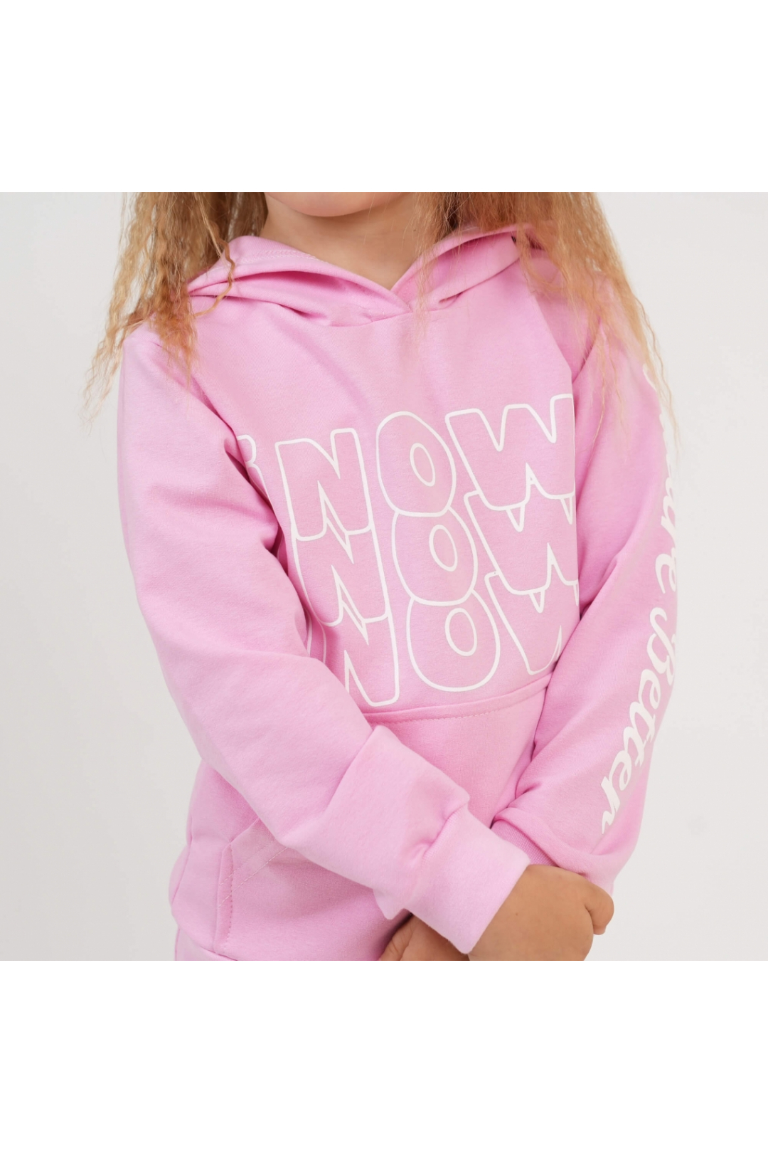 Костюм для дівчинки рожевий двонитка