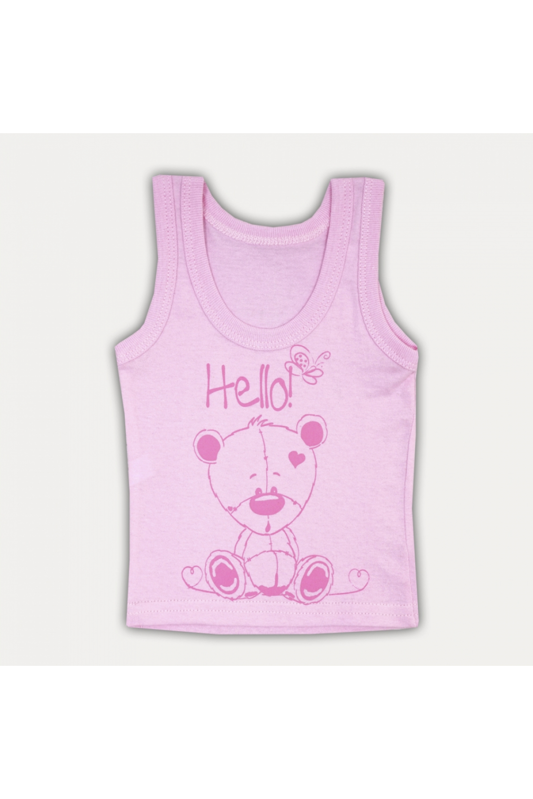 Майка для малят рожева кулір